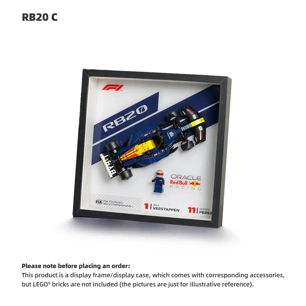 LEGO F1 Display Case for Speed Champions series 2025