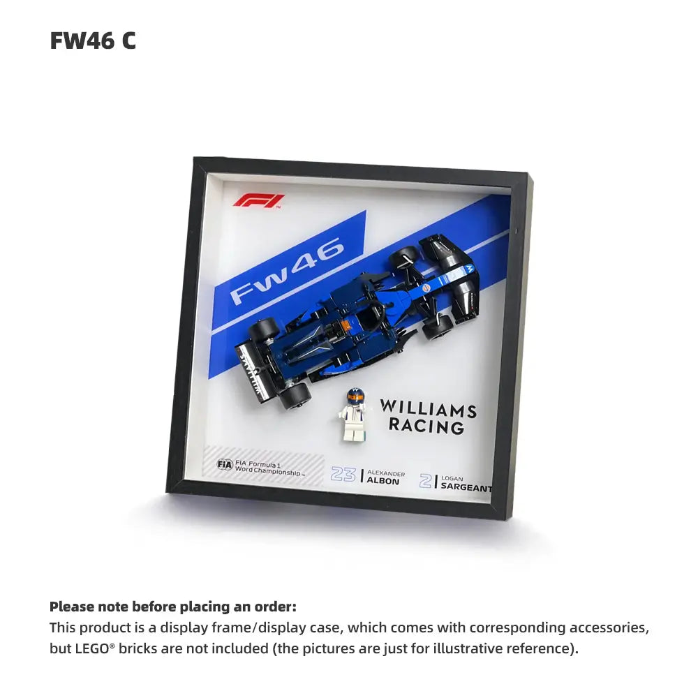 LEGO F1 Display Case for Speed Champions series 2025