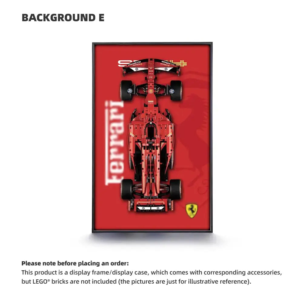 Lego Formula Frame LEGO® Formula 1™ Display Frames – Dia Display Studio