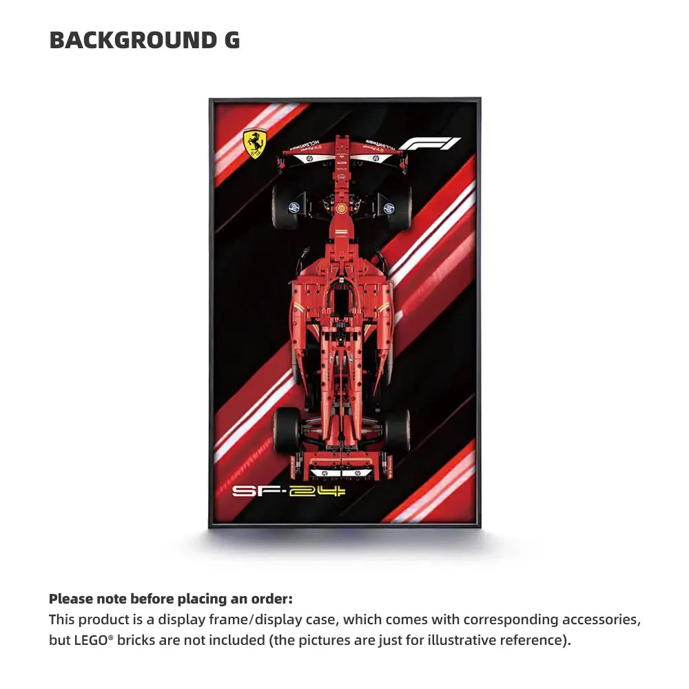 Lego Formula Frame LEGO® Formula 1™ Display Frames – Dia Display Studio