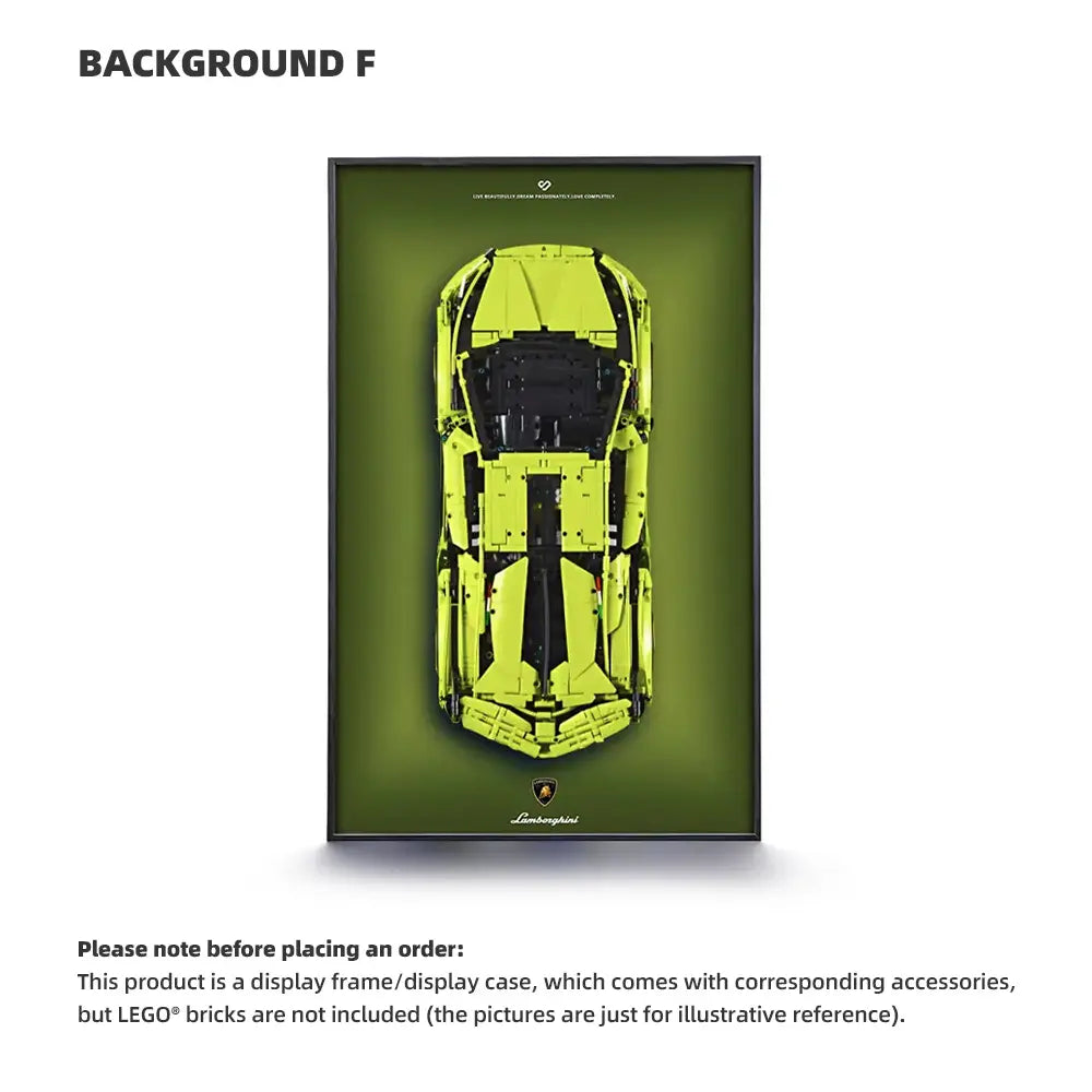 LEGO Display Frame for Lamborghini Sián FKP 37 (42115)