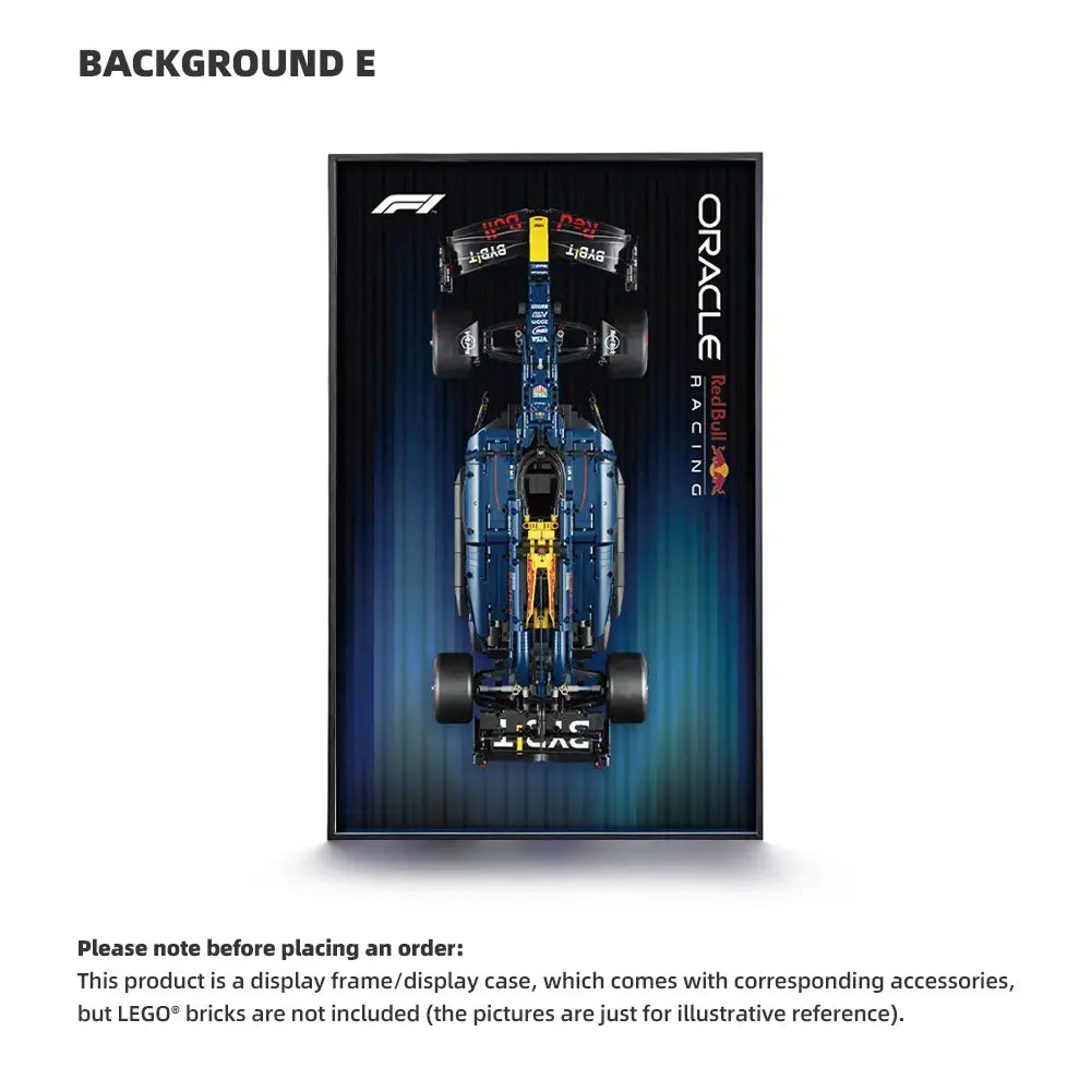 RedBull コレクション用フレーム CL26 Mサイズ LEGO F1 Display Frame for Oracle Red Bull Racing RB20 (42206