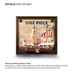 Compact Wall Display Frame for LEGO Going Merry Pirate Ship (75639)