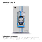 Telaio da esposizione LEGO per l'auto 2 Fast 2 Furious Nissan Skyline GT-R R34 (42210)