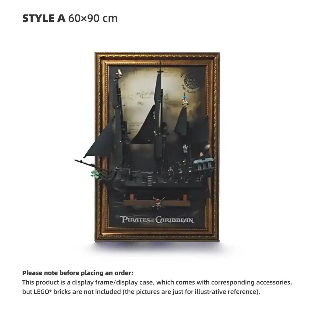 LEGO Display Frame for Captain Jack Sparrow's Pirate Ship (10365)