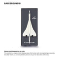 Cadre LEGO™ pour Concorde (10318) – Cadre Mural d’Exposition