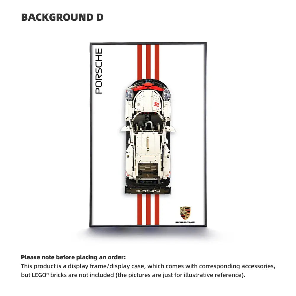 doki2ページ LEGO Display Frame for Porsche 911 RSR (42096) – Technic™ – Dia