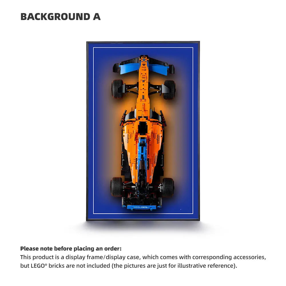 Lego Formula Frame LEGO McLaren F1 Display Frame (42141) – Dia Display Studio