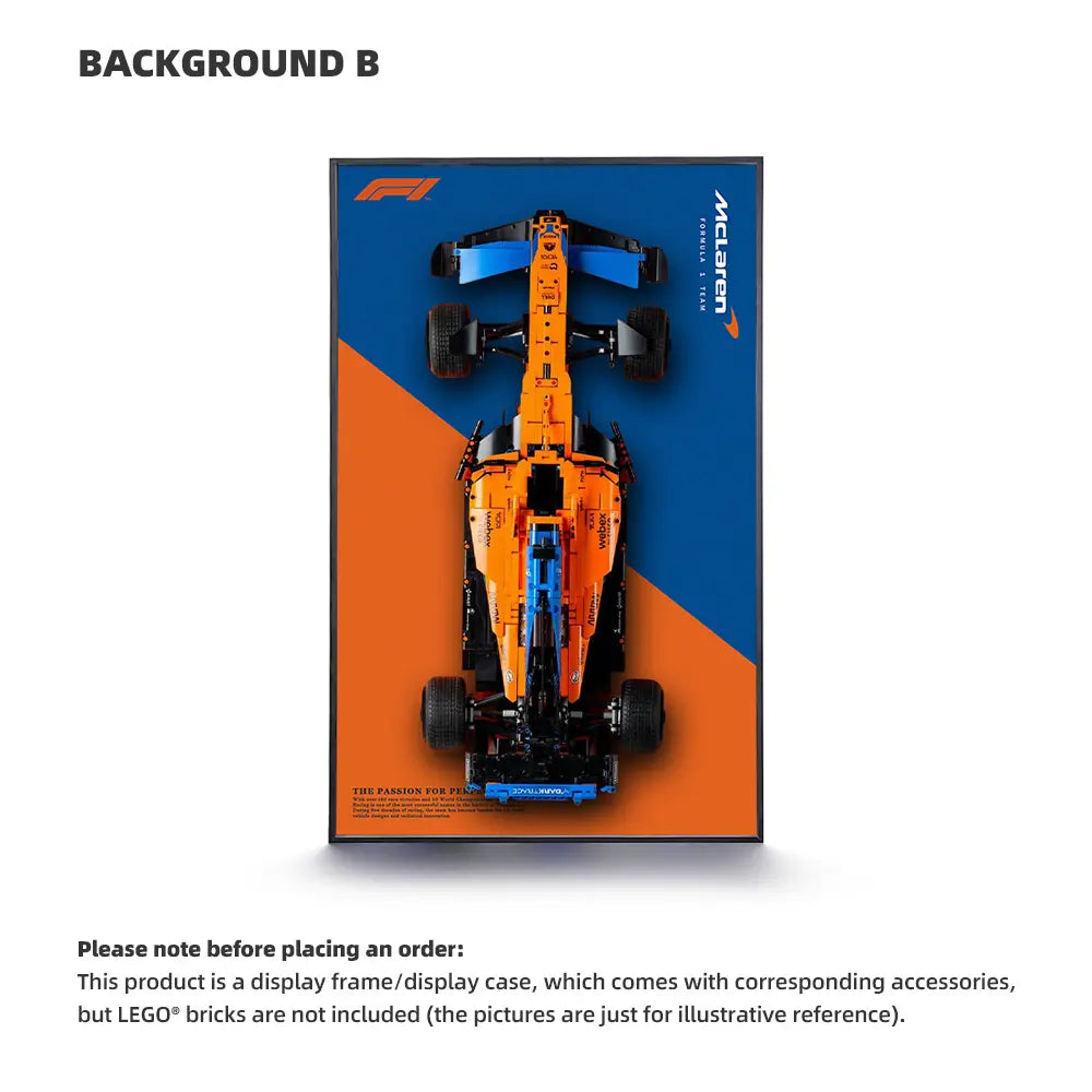 Cadre LEGO™ F1 pour McLaren Technic (42141) | Support Mural