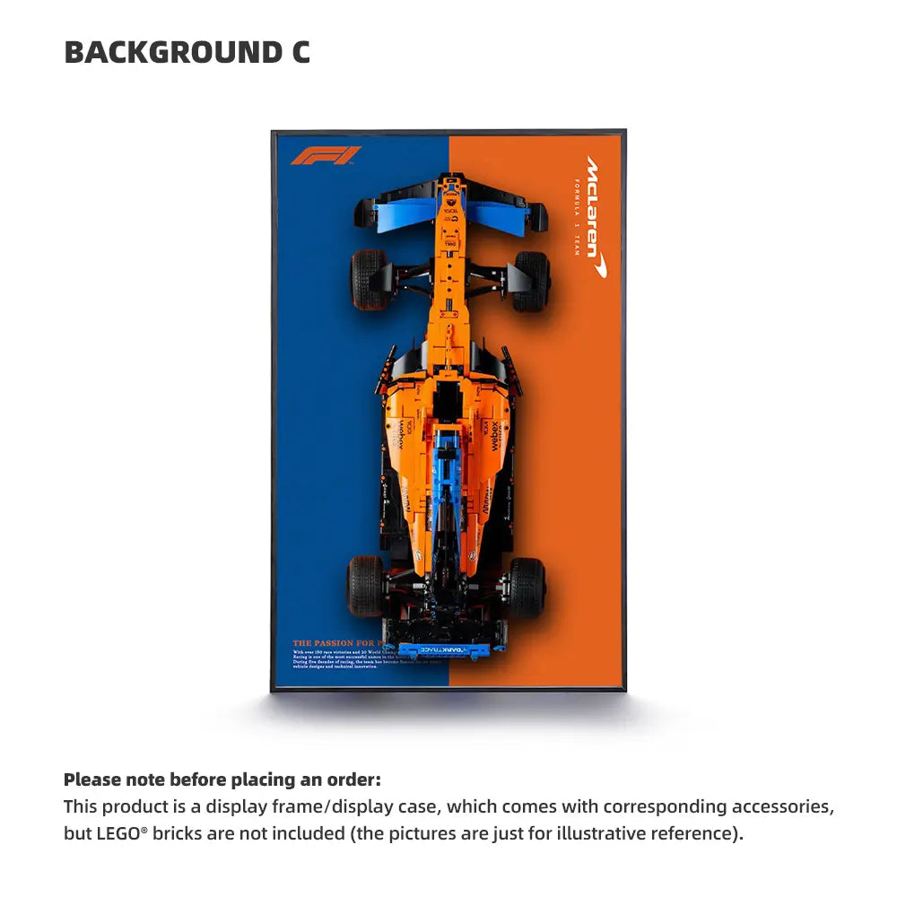 Cadre LEGO™ F1 pour McLaren Technic (42141) | Support Mural