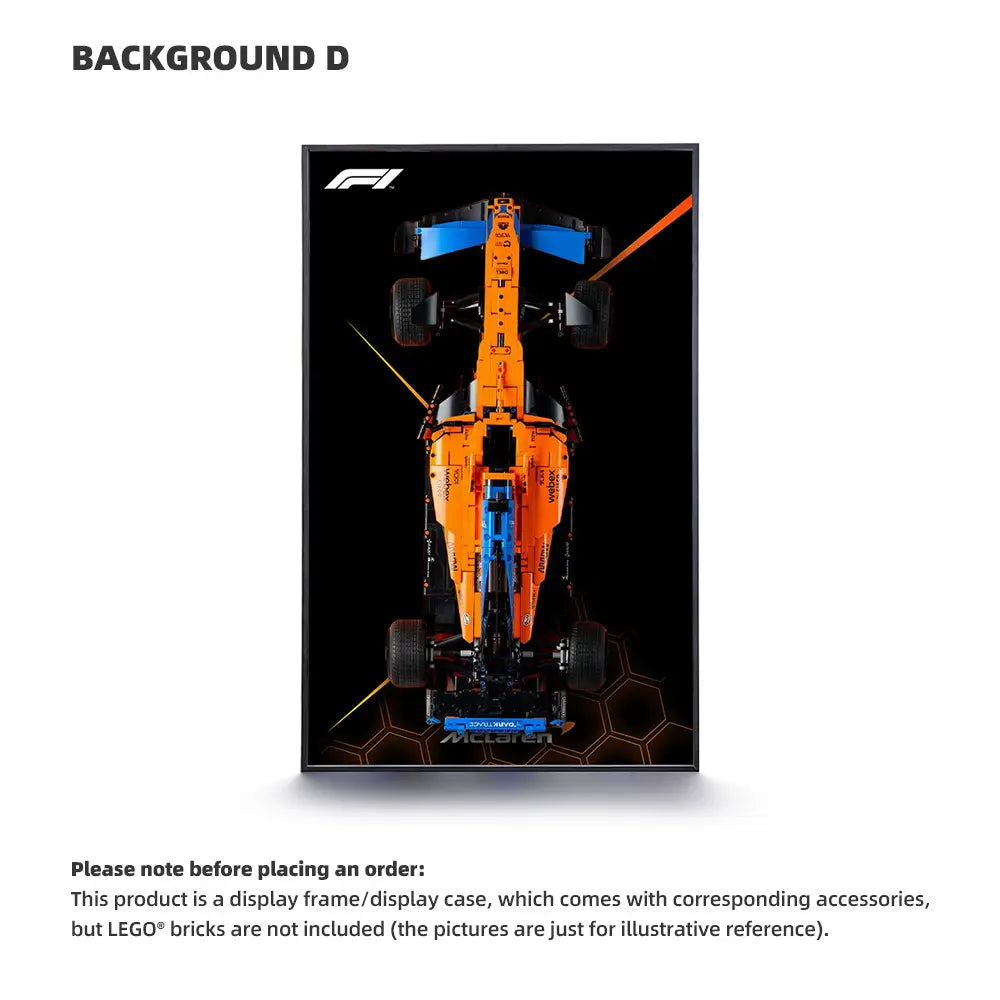 Cadre LEGO™ F1 pour McLaren Technic (42141) | Support Mural