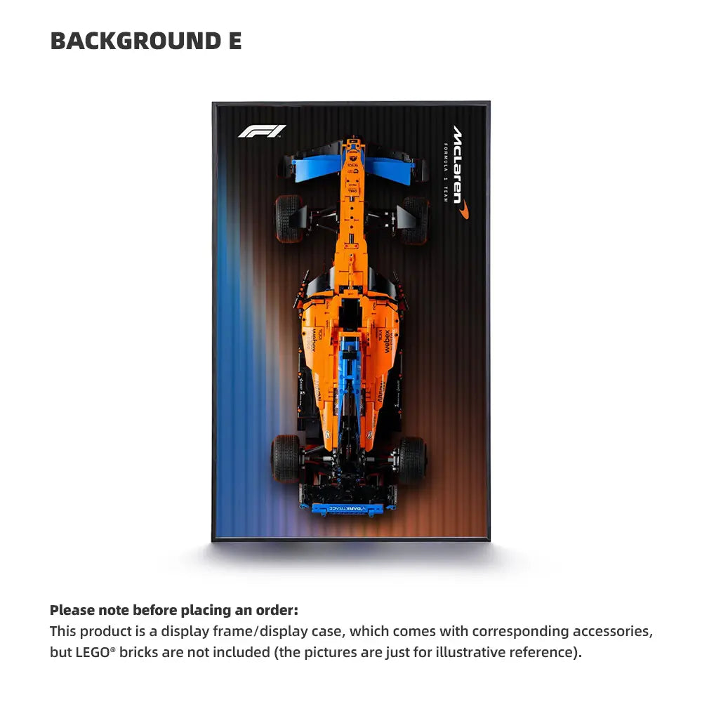 Cadre LEGO™ F1 pour McLaren Technic (42141) | Support Mural