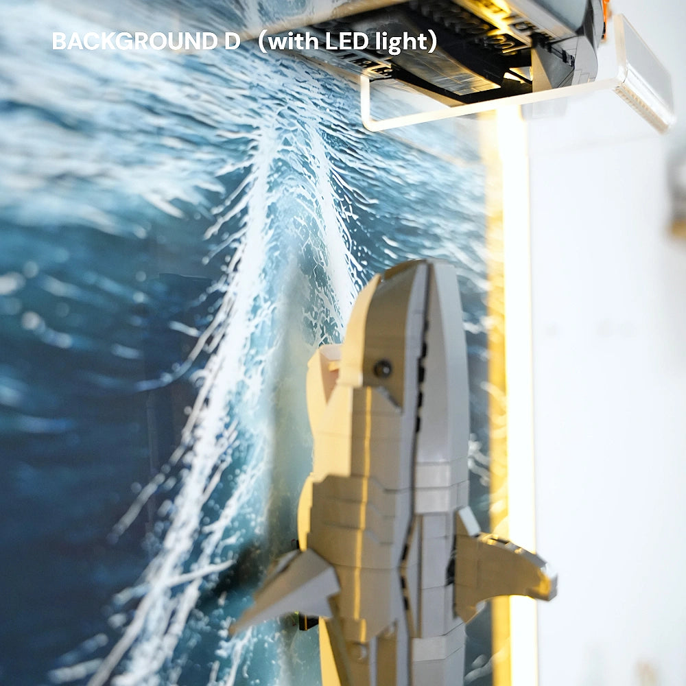 Cadre LEGO pour Jaws (21350)