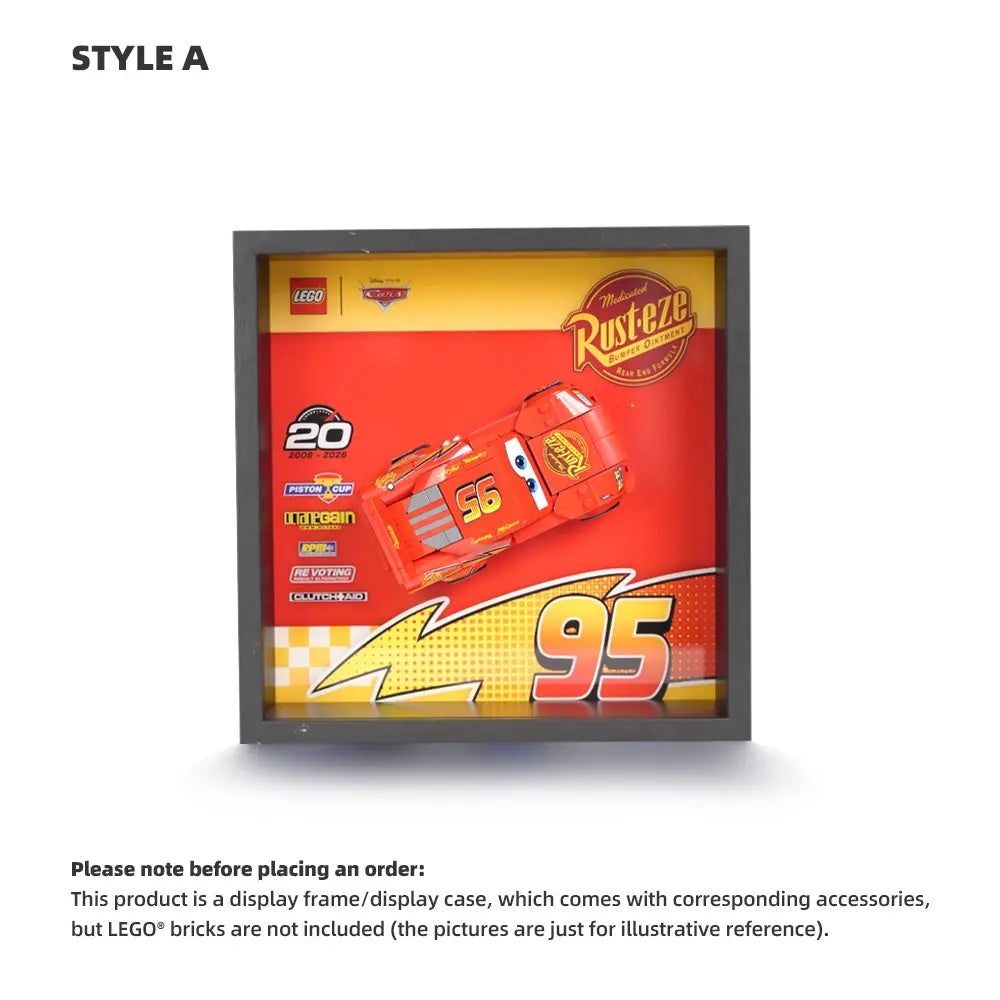 LEGO Display Case for Lightning McQueen (77255)