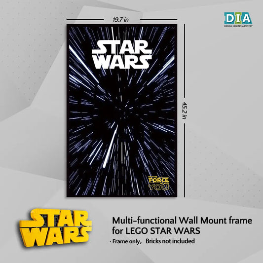 [Pre-sale]Multi-functional Wall Mount frame for LEGO STAR WARS