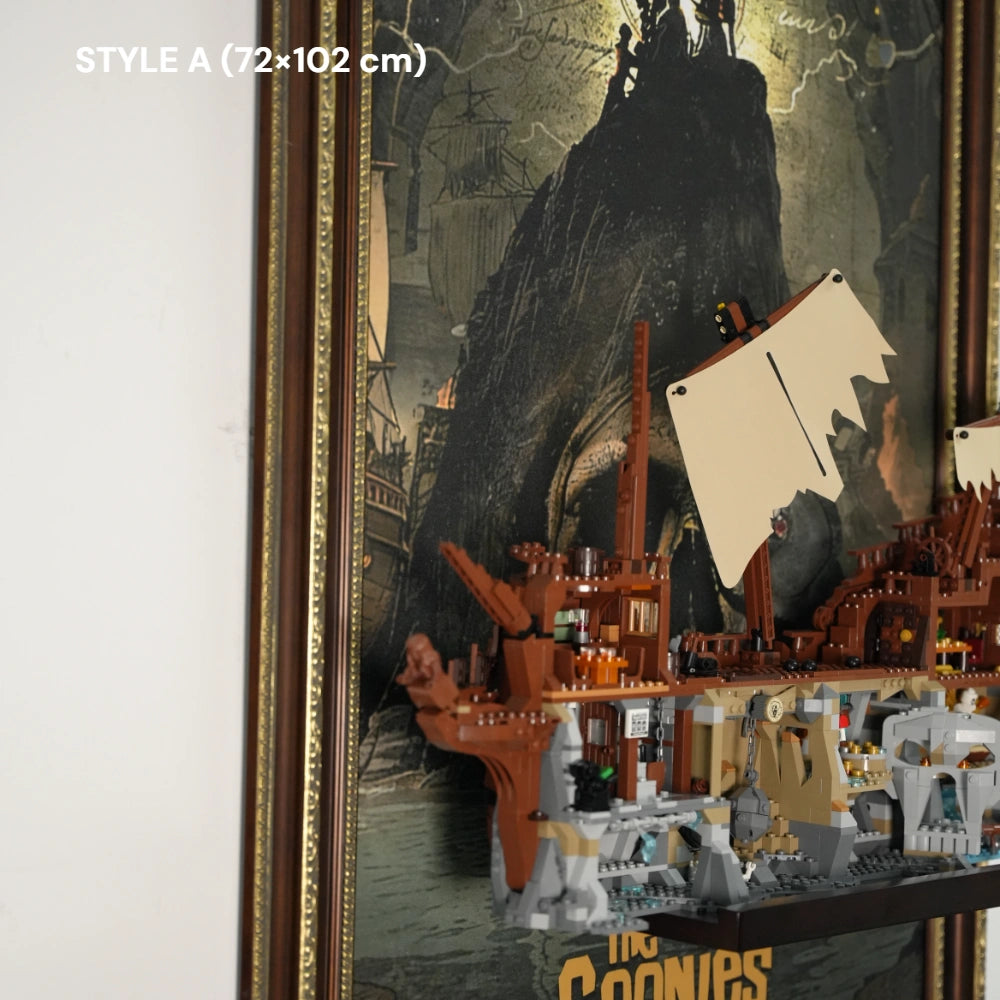 Wall Display Frame for LEGO® The Goonies (21363)