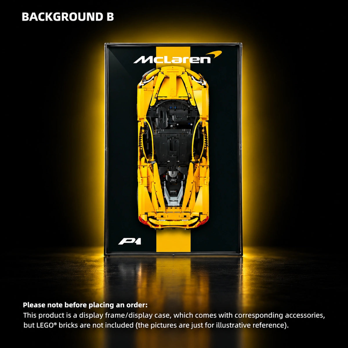 Display frame for LEGO McLaren P1 (42172) — McLaren P1 B.