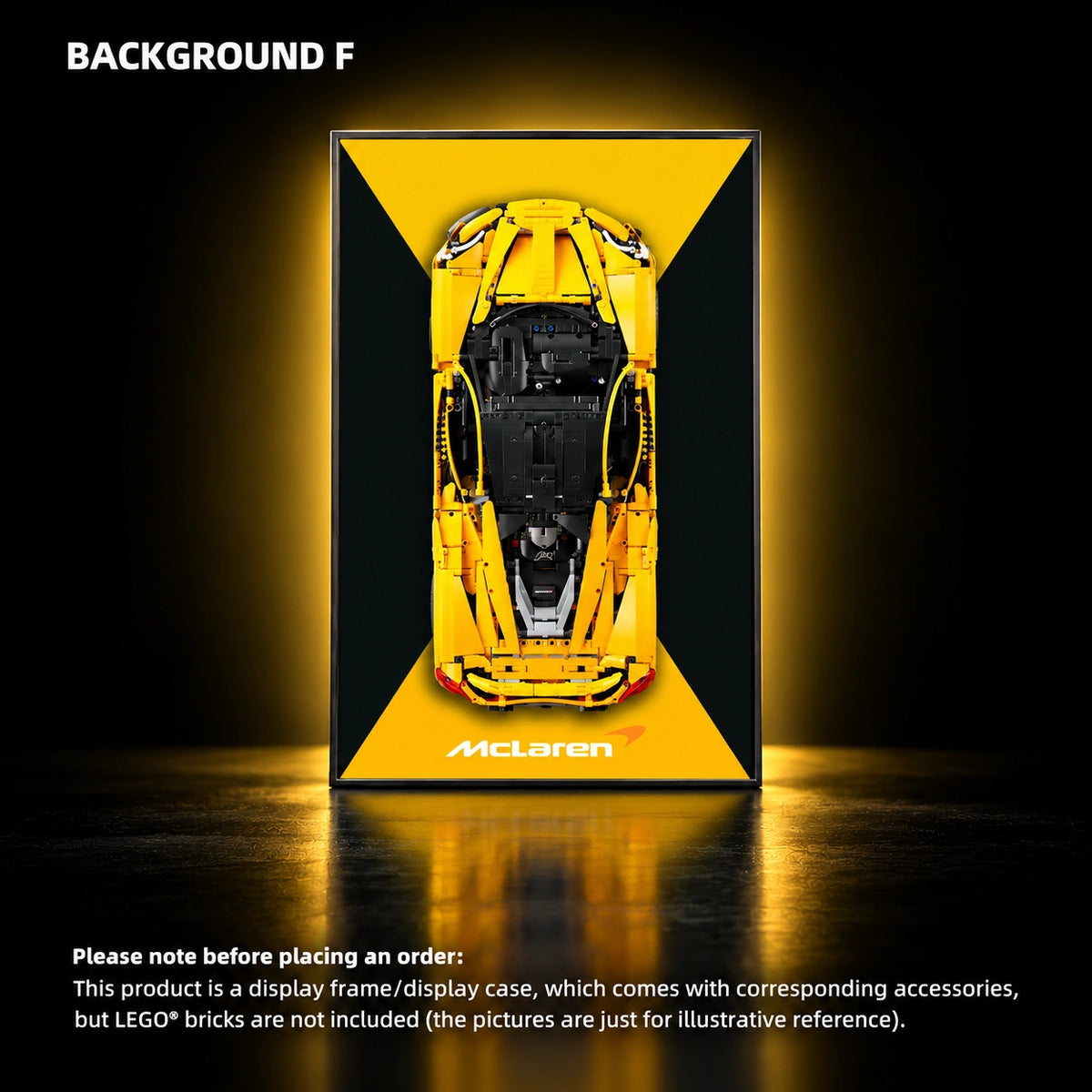 Display frame for LEGO McLaren P1 (42172) — McLaren P1 F.