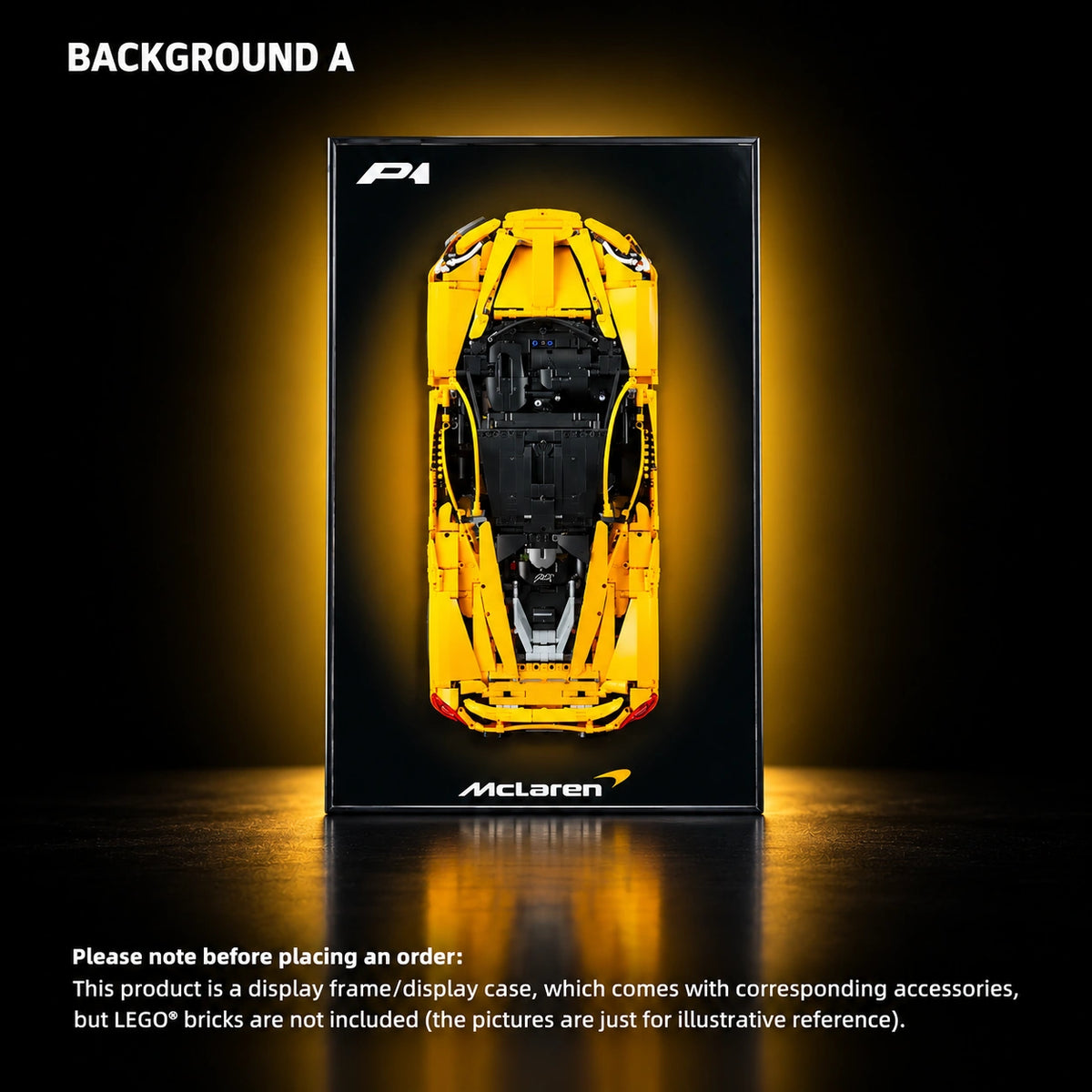 Display frame for LEGO McLaren P1 (42172) — McLaren P1 A.