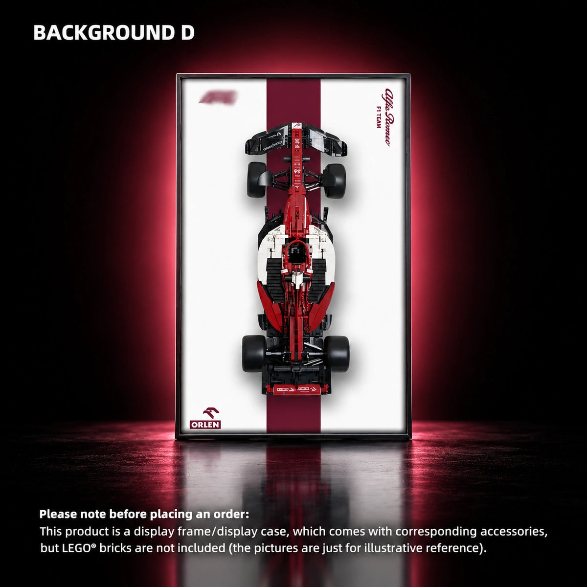 CADA Alfa Romeo F1 Display Wall Mount Frame — Alfa Romeo D.