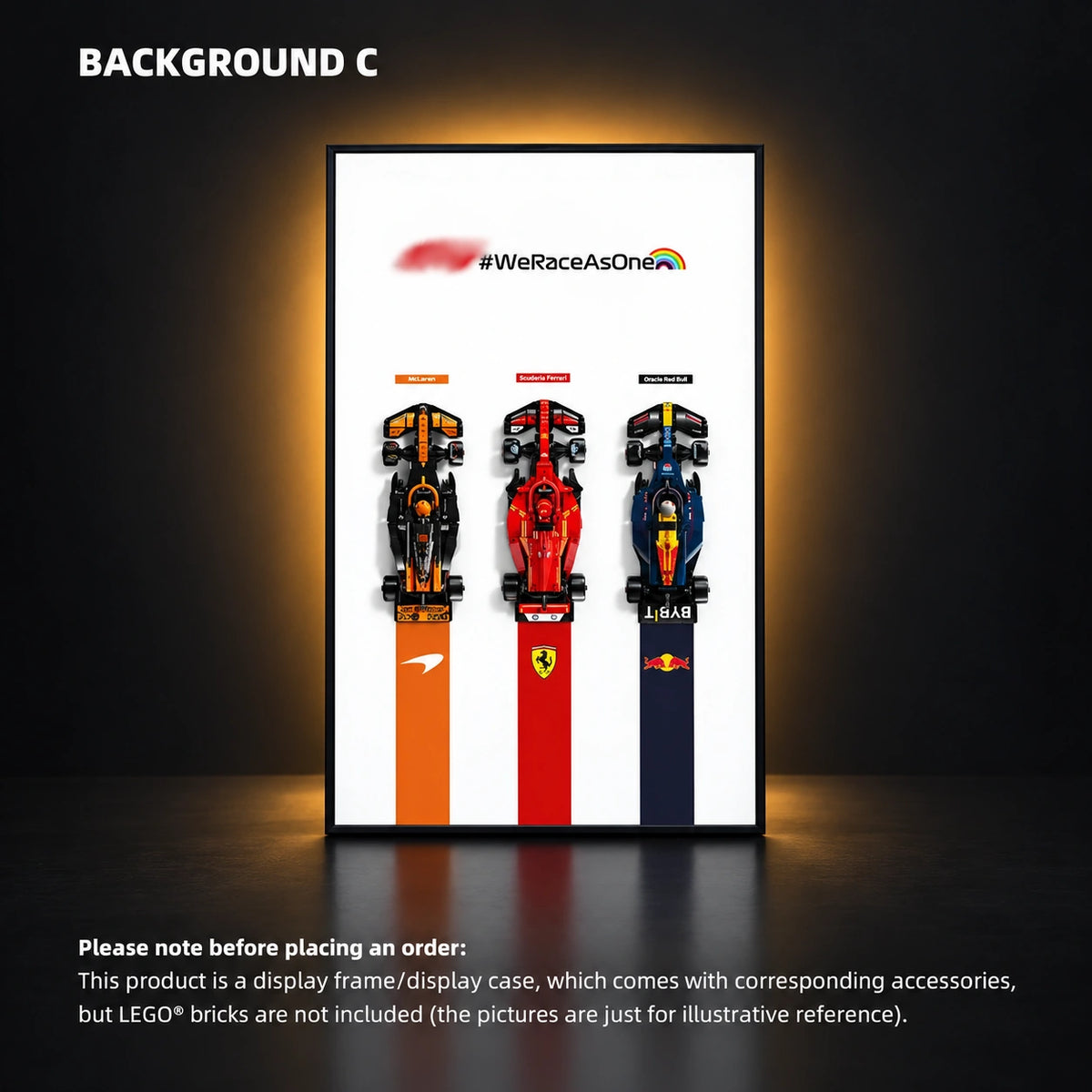 LEGO Speed Champions display frame — 2025 display version — Speed Champion C.