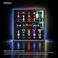 Display case for LEGO Collectible Race Cars (71049) — Collectible Race Cars C.