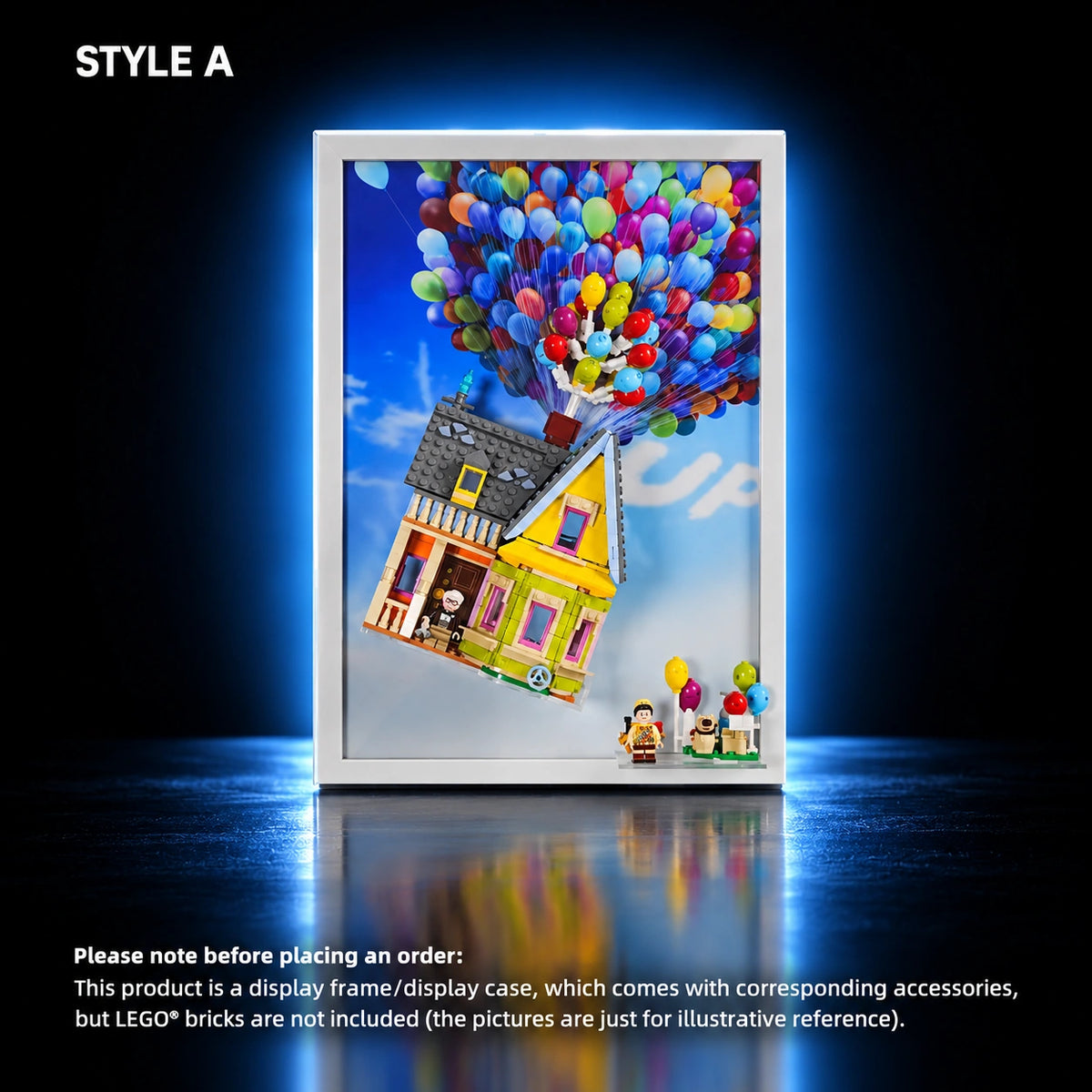 Display frame for LEGO ‘Up’ House (43217) — A.